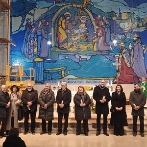 Misno slavlje na početku umjetničkih radova u Nacionalnom svetištu sv. Josipa